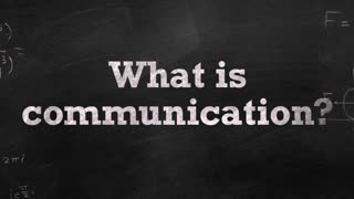 What is communication
