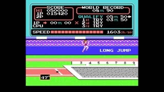 Track & field (NES) (1080P/60FPS)