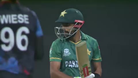 Babar Azam slaps this though the covers, one of great sight in cricket.