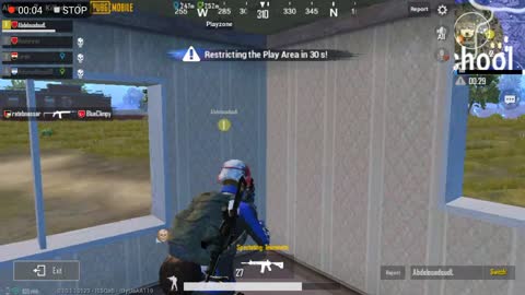 Pubg Mobile Game Super Hero 1 Player in Team Till Chicken Winner End With AKM