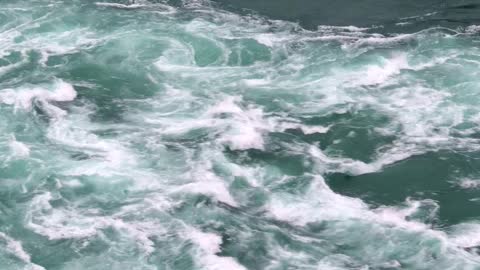 Jet ski riding the Whirlpool rapids niagara falls