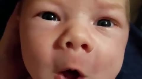 cute baby singing