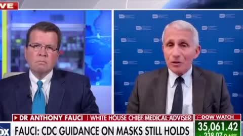 Fauci vs Fauci On Masks