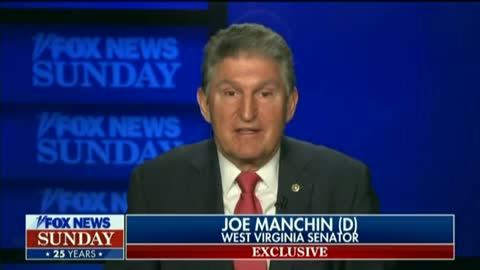 Sen. Manchin announces he will not vote for Build Back Better Act
