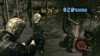 Resident Evil 5 PS4 Mercenaries United 150 combo Mines Wesker Midnite Sheva business 716577