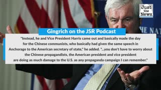 Newt Gingrich accuses Biden, Harris of parroting Chinese propaganda on race in America