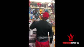 Man Blasts 99 Cent Store Employee For Overcharging A Box Of Latex Gloves!
