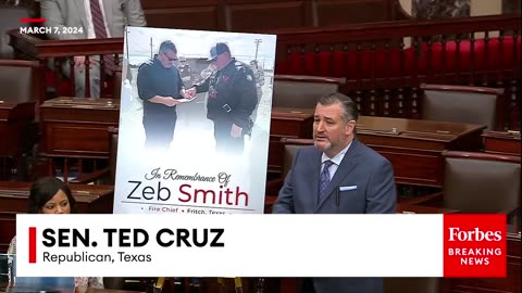 Ted Cruz Honors Fallen Firefighter Who Died Fighting Wildfire Blaze In The Texas Panhandle