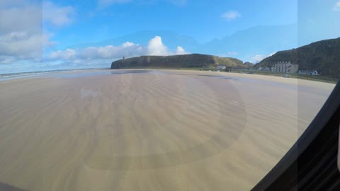 Mark Clark Portrush walking around Ireland and Northern Ireland 2019.