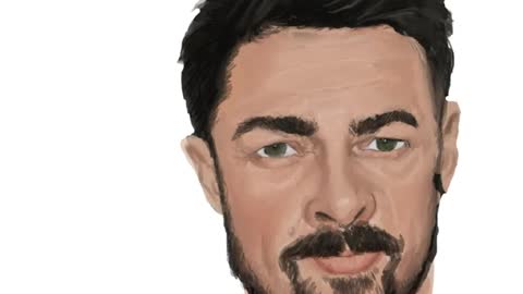 Digital Painting of Karl Urban