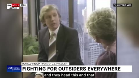 Young Donald Trump "predicts" Joe Biden in 1980 interview 🤣