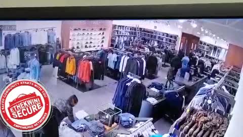 A clothing store in Springfield, Durban was robbed on Wednesday morning.