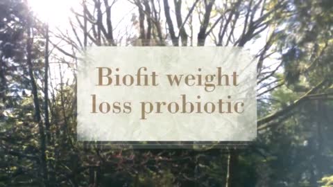 Probiotic Weight Loss Supplement