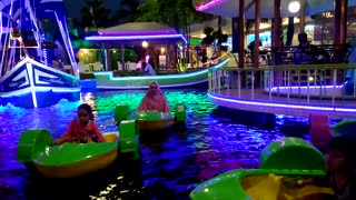 Best Night Lights Video - Sparkling on water