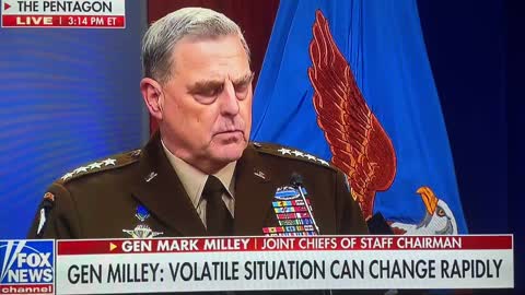 Gen. Milley Claims Taliban Is Not Interfering at Kabul Airport as They Beat People with Sticks