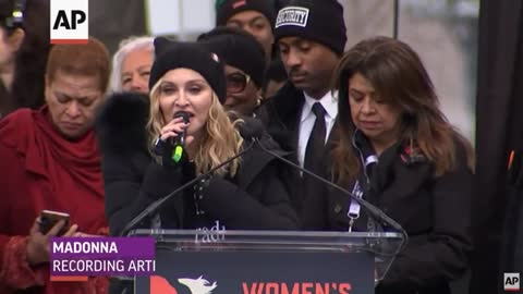 Madonna says she thinks a lot about blowing up the White House