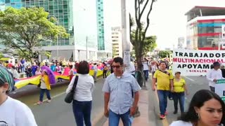 Marcha en Bucaramanga