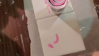 Pink Fluid Art
