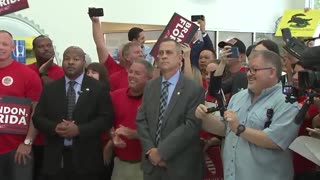 EPIC Moment As DeSantis Signs Law Banning Vax Mandates To Chants Of "Let's Go Brandon"