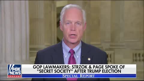 Sen Ron Johnson on alleged 'secret society'