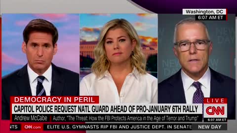 CNN Doesn't Ask McCabe About FBI's Role In Gymnast Abuse Scandal