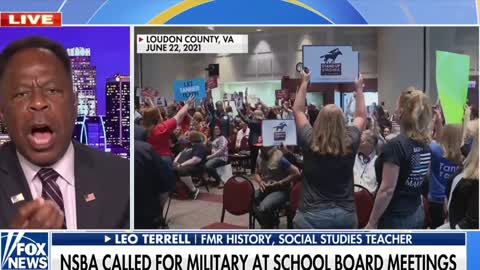 National school board leader wanted military police to surveil parents