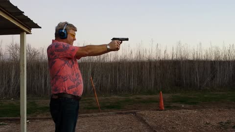 Shooting a Tokarev pistol