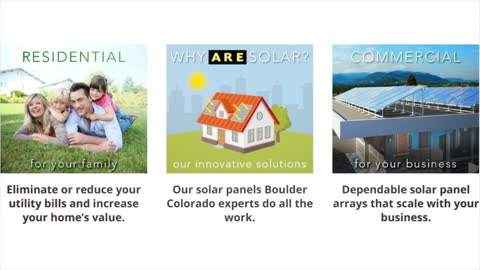 ARE Solar Company in Boulder Colorado