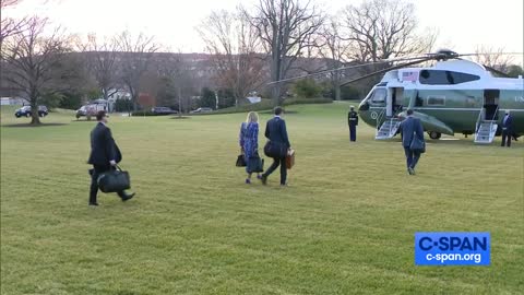 2021-01-20 President Trump Final White House Departure