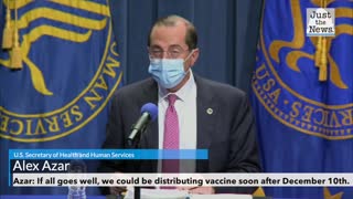 HHS Secretary anticipates general public will have access to COVID vaccine by 'second quarter' 2021