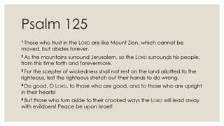 Psalm 125 Daily Devotion