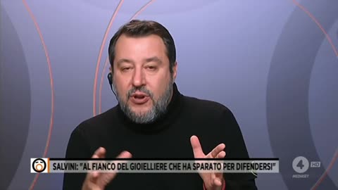 🔴 Ministro Matteo Salvini a FUORI DAL CORO su Rete 4 (27/12/2023).