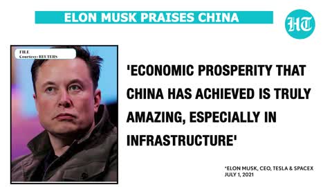 Watch Elon Musk praises NEW China gets slammed by human rights activist (1080P_HD)