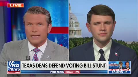 Rep who fled Texas can’t list any voters who would be denied the right to vote under bill