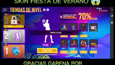 Como Tener Diamantes Gratis Para Sacar La Skin Fiesta De Verano / Free Fire