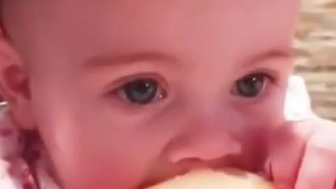 Funny Baby Videos eating fruits Short