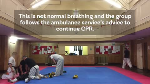 Man suffers cardiac arrest and friend performs CPR