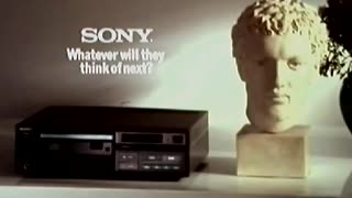 1984 - Sony CD Player Ad with John Cleese