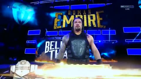 WWE Roman reign fight very excited fighted