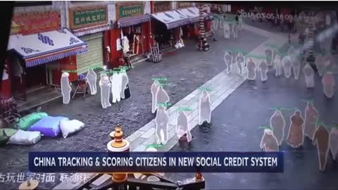 china social credit score - chilling, insane and happening.