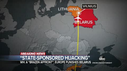 EU imposes sanctions on Belarus over 'hijacked' Ryanair flight