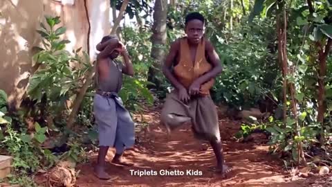 TRIPLETS_GHETTO_KIDS__Dance_to_Rotimi_Ft_Wale_-__In_My_Bed_(720p).