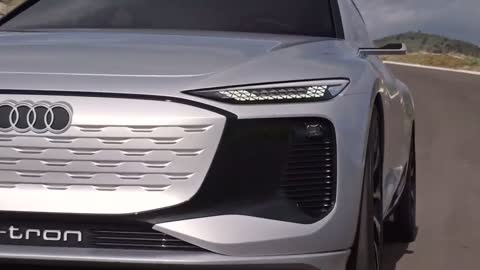 The Audi A6 e-tron concept-design electrified