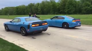 Scatpack Chargers vs Scatpack Challengers! Which is faster?
