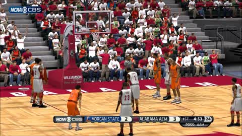 NBA 2k14 HBCU Basketball Mod Morgan State vs Alabama A&M