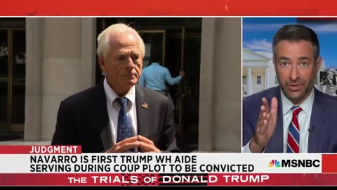 Trump on edge as coup ‘sweep’ plotter Navarro is convicted & others await trial