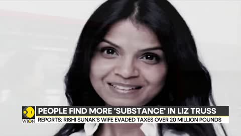 Rishi Sunak's wife evaded taxes over 20 million pounds.