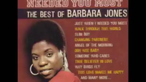 Barbara Jones - Angel Of The Morning