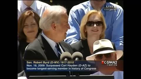 Vice President Joe Biden Eulogizes Former KKK Member, Robert Byrd - July 2, 2010