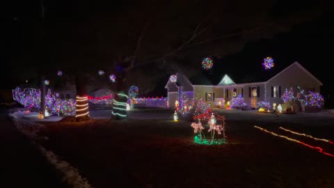 Christmas Lights In Concord NH 2020, Part 2